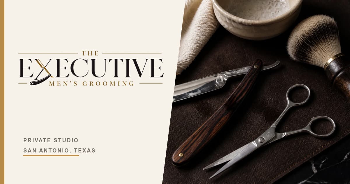 The Executive Men's Grooming website designed and developed by KaselTech